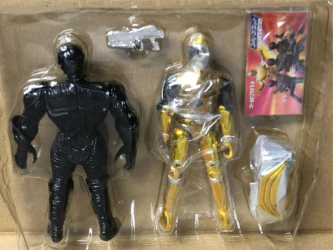 Bandai 44083 Blueswat combat cross 4 gold platinum 藍色特警組 金屬英雄系列