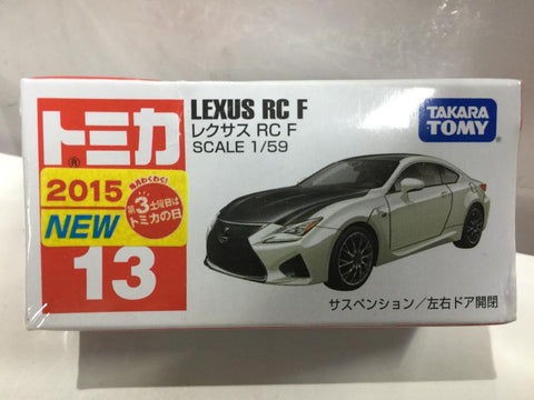 TAKARA TOMY TOMICA 13 1/59 LEXUS RC F (80127) (C819-197)