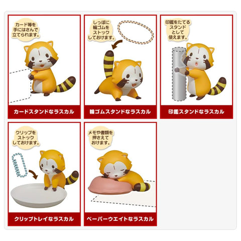 TAKARA TOMY ARTS 世界名作劇場 小浣熊 RASCAL MASCOT 全5種 扭蛋 (BUY-83260-SPK-存)