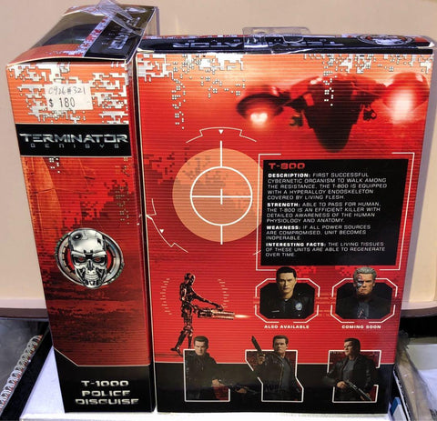 Neca Skydance Terminator Genisy 1000 police disguise 6.5-7 寸 figure C926-321
