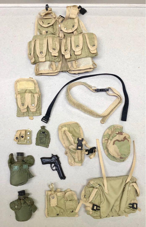 TOY SOLDIER 玩具士兵 1/6 US DELTA FORCE W/H TAN COLOUR ABA MODULAR ASSAULT VEST 補完版 套裝 ELT-24-479