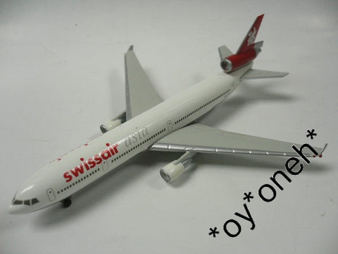 HERPA WINGS 1/500 SWISSAIR ASIA BOEING MCDONNELL DOUGLAS MD-11 HB-IWN (511896)