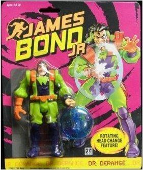 HASBRO 07766 JAMES BOND JR DR. DERANGE WITH ROTATING HEAD CHANGE FEATURE (PA-0)