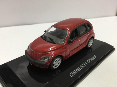 AUTOART 1/64 CHRYSLER PT CRUISER 2001 RED (20062) (C1123-134)