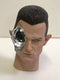 HOT TOYS 未來戰士 TERMINATOR 2 T2 JUDGMENT DAY 2010 TOY FAIRS BONUS ACCESSORY T-1000 BULLET DAMAGED HEAD SCULPT (ROBERT PATRICK) 頭雕 (PIU)