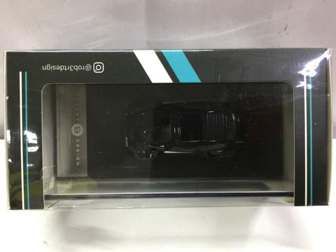 INSPIRE MODEL X ROBERT DESIGN 1/64 RWB Beetle blue strip black body Diecast (LB64008D) (C1123-204)