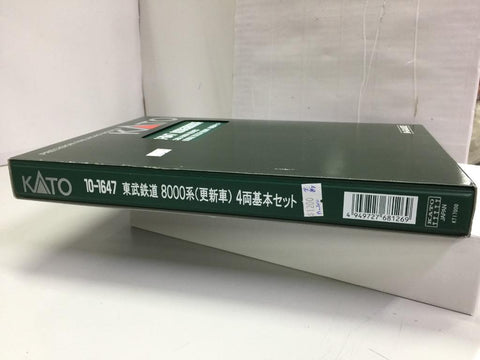KATO N-GAUGE 10-1647 TOBU 8000 SERIES 東武鐵道8000系 PRECISION RAILROAD MODELS (68126) (PIU200)