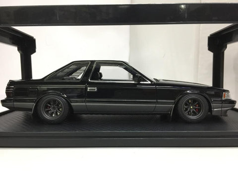 IGNITION MODEL 1/18 TOYOTA SOARER 2.0 GT Z10 BLACK SILVER (90369) (P15M-158)