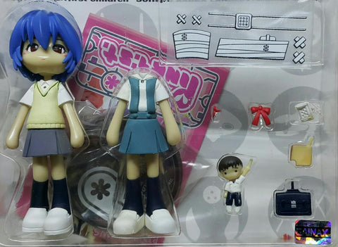VANCE PROJECT 33554 33555 新世紀 EVA 福音戰士 綾波麗 惣流·明日香·蘭格雷 套裝 BABY SUE PINKY CHARACTER GAINAX PROJECT EVA PC2012 AYANAMI REI: FIRST CHILDREN PC2013 SOHRYU ASUKA LANGLEY: SECOND CHILDREN SET (BUY-MC) 存