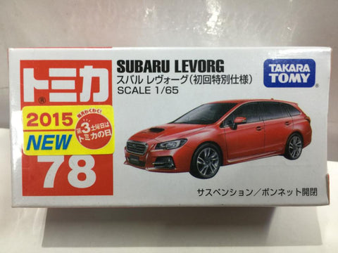 TAKARA TOMY TOMICA 78 1/65 SUBARU LEVORG (82478) (C819-223)