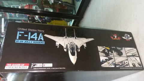JSI 1/18 US NAVY F-14A TOMCAT VF-84 JOLLY ROGERS