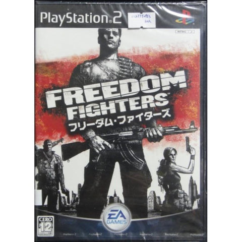 SONY 日版 PLAYSTATION PS2 EA GAMES FREEDOM FIGHTERS SLPM65548 (SHA-00622)
