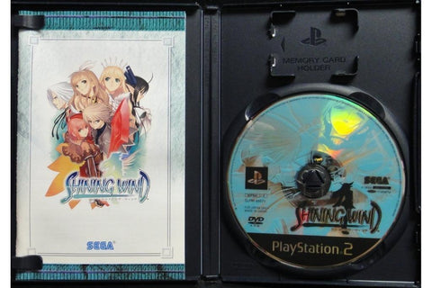 SONY SCEI PLAYSTATION 2 PS2 SEGA SHINING WIND 世嘉 光明之風 遊戲日版 SLPM66671 (BUY-83174)