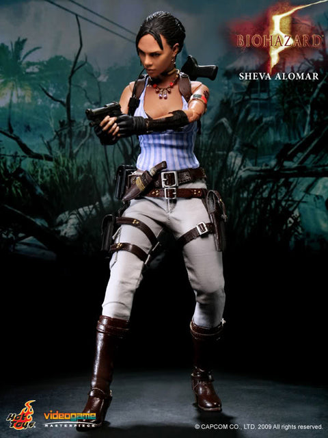 1/6 HOT TOYS VGM07 RESIDENT EVIL BIOHAZARD 5 生化危機 SHEVA ALOMAR (BSAA VER) 12" ACTION FIGURE