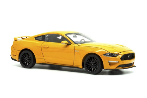 DIECAST MASTERS 1/18 FORD MUSTANG 2019 ORANGE FURY RHD (61002) (49162) (C1128-20)