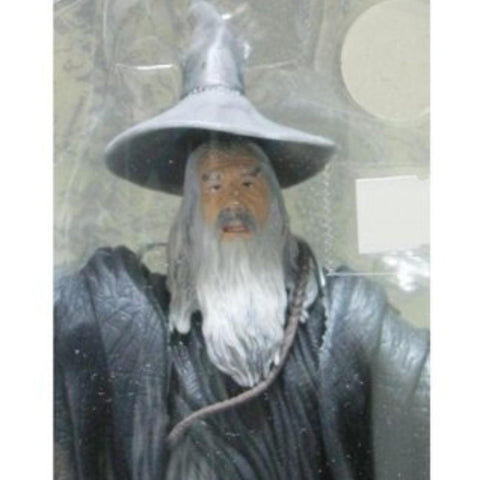 TOY BIZ 81022 魔戒首部曲 魔戒現身 灰袍甘道夫 伊恩·麥基倫 THE LORD OF THE RINGS THE FELLOWSHIP OF THE RING GANDALF THE GREY WITH LIGHT-UP STAFF ACTION IAN MCKELLEN b5644366 (LOTR)