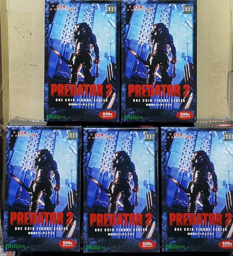 KOTOBUKIYA 89086 壽屋 鐵血戰士2 一枚硬幣人物系列 隱形版 盒蛋套裝 PREDATOR 2 ONE COIN FIGURE SERIES STEALTH CLEAR VERSION SET (BUY-MC) L