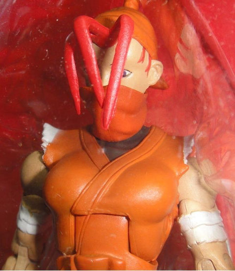 SOTA TOYS 街頭霸王 STREET FIGHTER ROUND 4 IBUKI IN ORANGE ACTION FIGURE (BUY-01052)