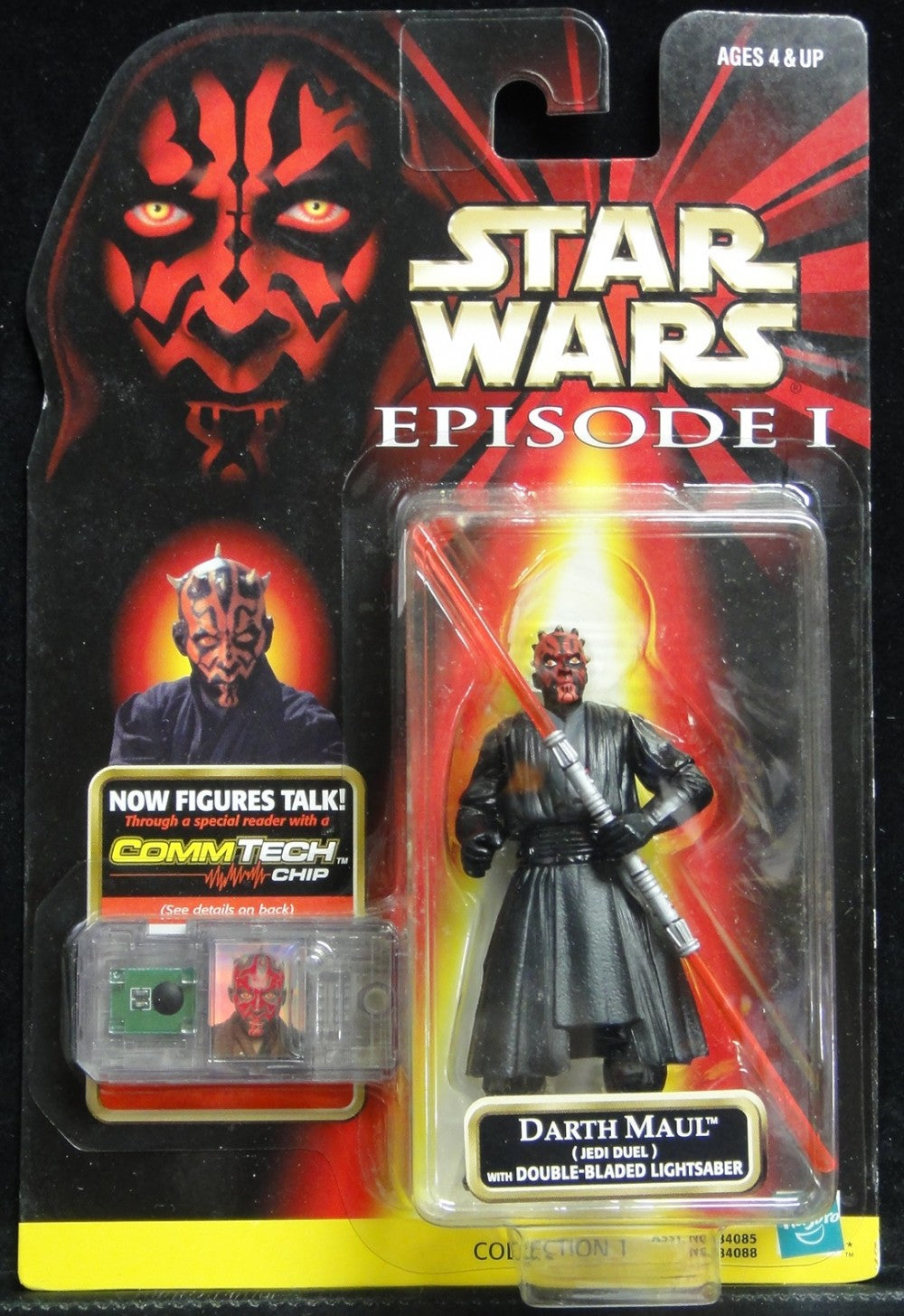 HASBRO 星球大戰STAR WARS EPISODE I DARTH MAUL JEDI DUEL WITH