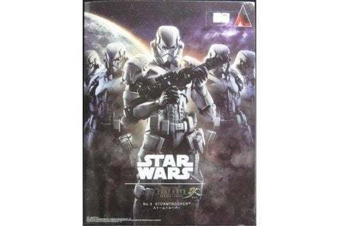 SQUARE ENIX 星球大戰 帝國風暴兵 白兵 PLAY ARTS 改 STAR WARS STORMTROOPER FIGURE (BUY-32247)