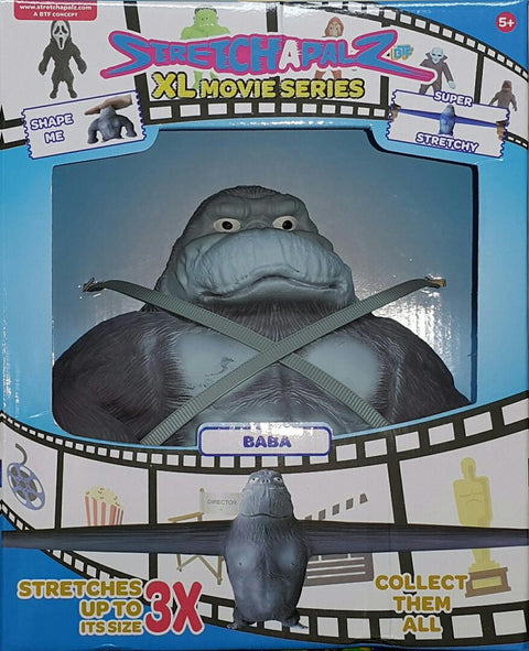 BTF 12192 彈力人 電影系列 灰梧大猩猩 STRETCHAPALZ XL MOVIE SERIES BABA (EPC-2333-26 存 / EPC-2496-26 存)
