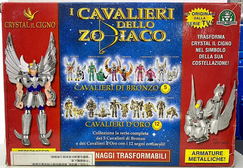 GIOCHI PREZIOSI 04254 SAINT SEIYA 聖鬥士星矢  CRYSTAL IL CIGNO 冰河 Cygnus Hyoga 04259 十二生肖 黃道十二宮 意大利版 (BUY-SPK)