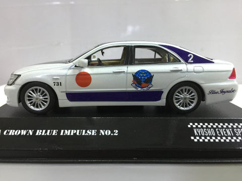 JCOLLECTION 1/43 TOYOTA HARRIER BLUE IMPULSE NO.1 (JCK42006B1) (13305) (PIU110)