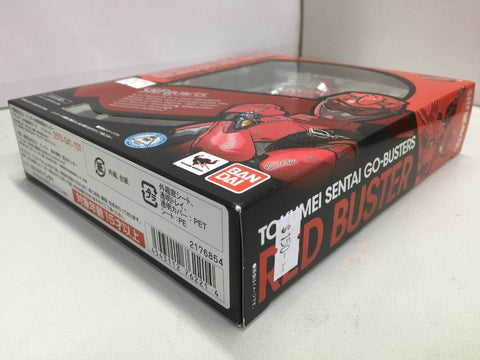 BANDAI S.H.FIGUARTS RED BUSTER TOKUMEI SENTAI GO-BUSTERS (76221) (C1093-682)