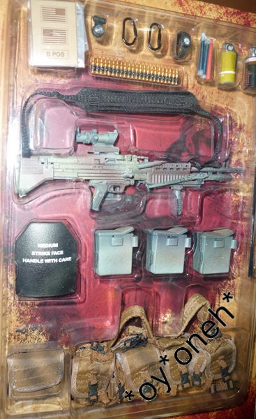 1/6 HOT TOYS NSW FORCE MK43 MOD 1 GUNNER(金沙虎版)(DESERT TIGER)  (PIU/F116-1229) 12吋公仔 b10302087