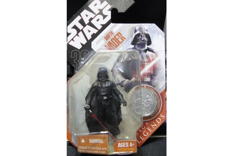 HASBRO 星球大戰 黑武士 STAR WARS SAGA LEGENDS COLLECTOR COIN DARTH VADER 11795