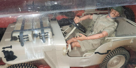Hasbro 1/6 gi joe jeep desert patrol vehicle軍車