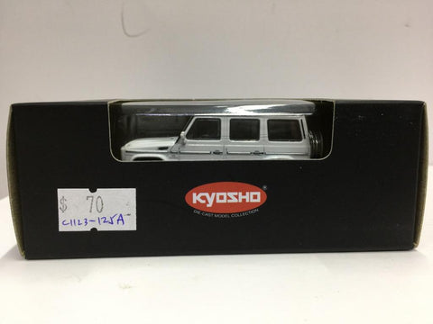 KYOSHO 1/64 MERCEDES-BENZ G55 AMG WHITE (K07021G2) (37279) (C1123-125A)