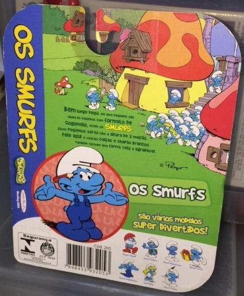 JAKKS PACIFIC 93205 SUNNY SUPER DIVERTIDOS THE SMURFS 藍精靈 OS SMURFS MINI FIGURE