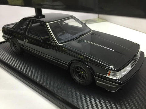 IGNITION MODEL 1/18 TOYOTA SOARER 2.0 GT Z10 BLACK SILVER (90369) (P15M-158)