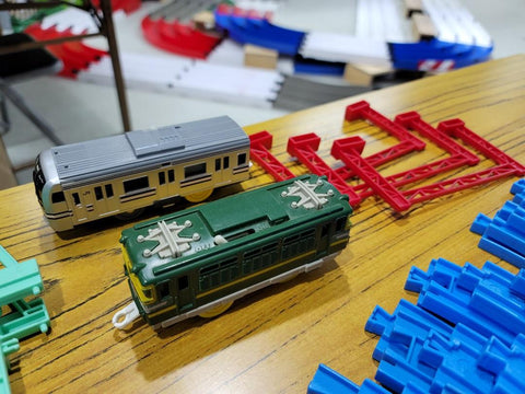 Tomy Plarail track rail train 火車set