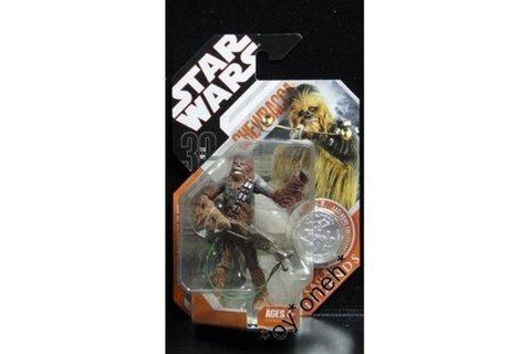 HASBRO 星球大戰 STAR WARS SAGA LEGENDS EXCLUSIVE COLLECTOR COIN CHEWBACCA 24852