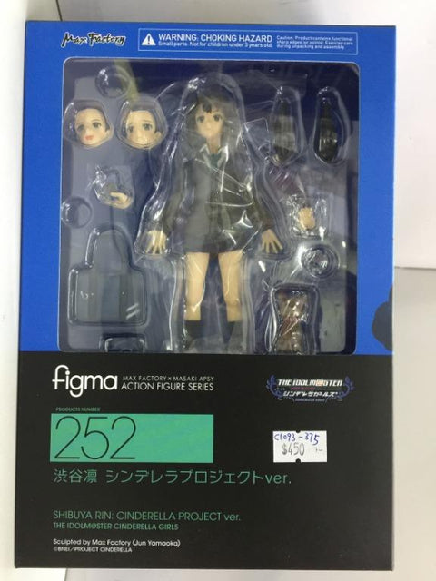 MAX FACTORY FIGMA 252 SHIBUYA RIN CINDERELLA PROJECT ver. (06366) (C1093-375)