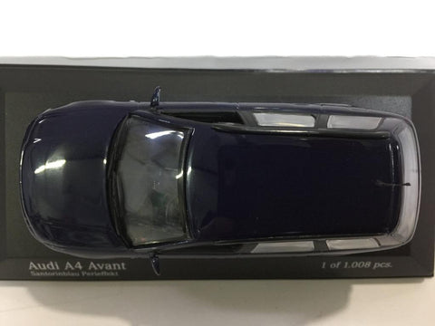 MINICHAMPS 1/43 AUDI A4 AVANT 1999 BLUE METALLIC (430 018411) (03363) (PIU50)