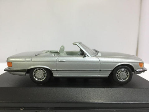 MINICHAMPS 1/43 MERCEDES 350 SL CABRIOLET 1970-80 SILVER (430 033430) 01148 BUY