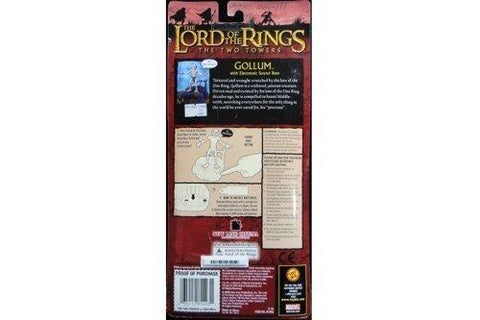 TOY BIZ 81405 / 81407 / 81493 魔戒二部曲 雙城奇謀 咕嚕 史麥戈 THE LORD OF THE RINGS THE TWO TOWERS GOLLUM WITH ELECTRONIC SOUND BASE SMEAGOL (LOTR) 1113168981