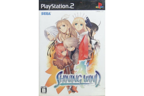 SONY SCEI PLAYSTATION 2 PS2 SEGA SHINING WIND 世嘉 光明之風 遊戲日版 SLPM66671 (BUY-83174)