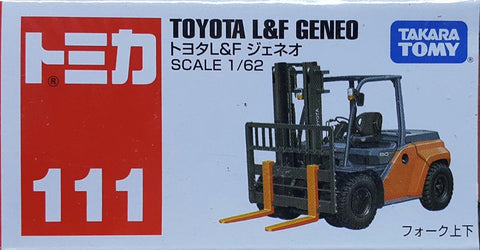 TAKARA TOMY 85991 TOMICA 111 1/62 豐田 义車 TOYOTA L&F GENEO (EPC-1106-8)