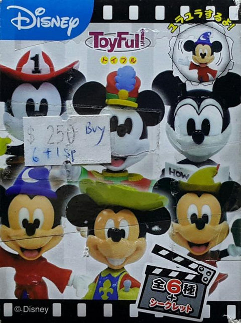 RUNA 07907 迪士尼 米奇的歷史 連隱藏版 盒蛋套裝 DISNEY TOYFULL MICKEY'S HISTORY WITH SECRET SET (BUY) L