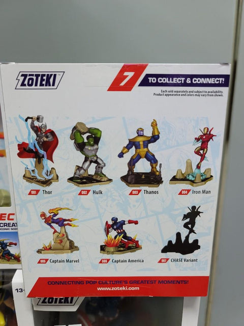 ZOTEKI marvel AVENGERS X-MEN FIGURE character  CONNECT CREATE ICONIC SCENES