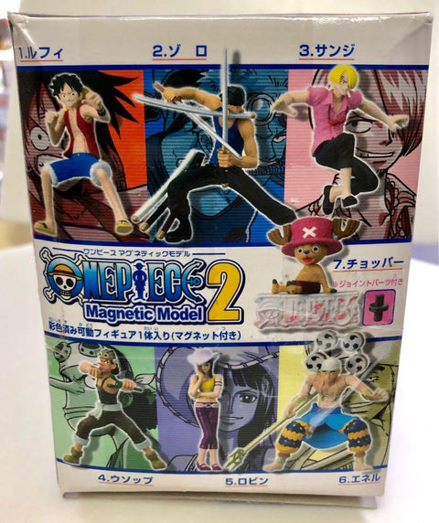 BANDAI ONE PIECE MAGNETIC MODEL 2 海賊王 全7種 盒蛋 BUY-20924