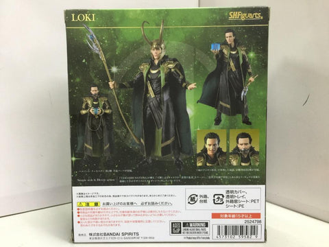 BANDAI S.H.FIGUARTS LOKI MARVEL AVENGERS (59582) (C1093-584)
