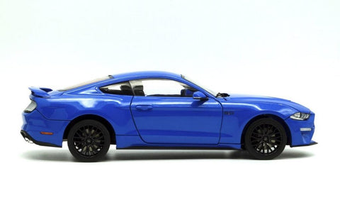 DIECAST MASTERS 1/18 FORD MUSTANG 2019 BLUE RHD (61004) (49046) (C1128-21)