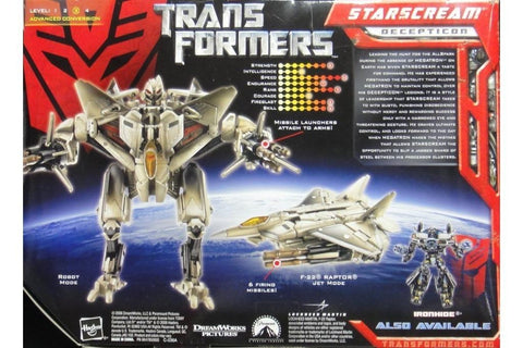 TAKARA TOMY TRANSFORMERS MD-08 VOYAGER STARSCREAM 變形金剛 07電影 星星叫 日版 77057(PIU-95)