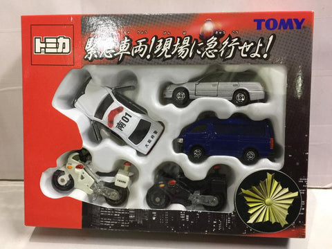 TOMY TOMICA 緊急車輛套裝 (74115) (PIU107)
