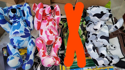 BAPE BEAR C742-935 936 937 1508 歡迎散賣 @600